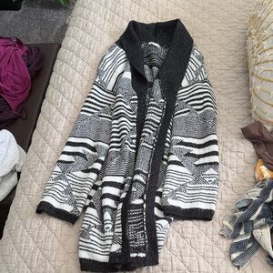 Target Black and White Women's Cardigan